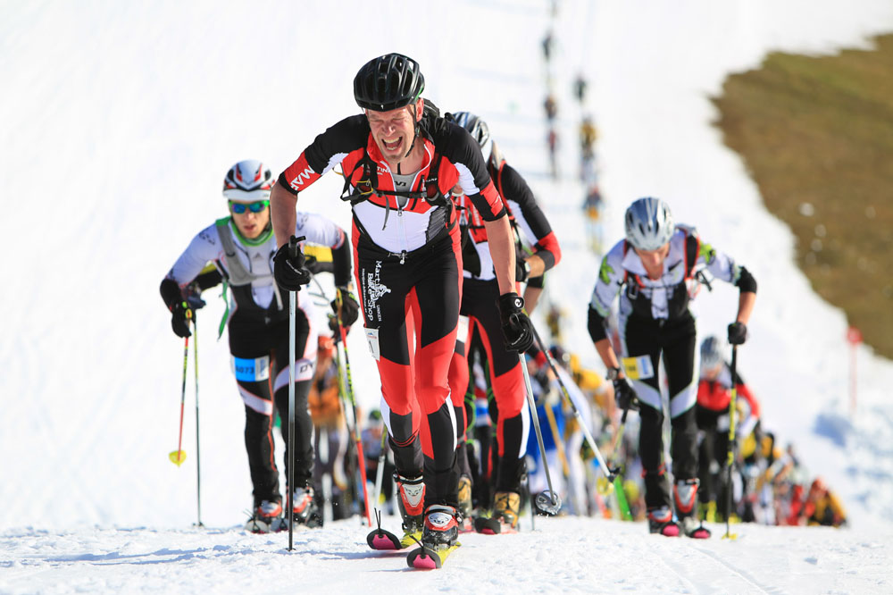 Martin Schider kämpfte um den Landesmeistertitel Vertical.