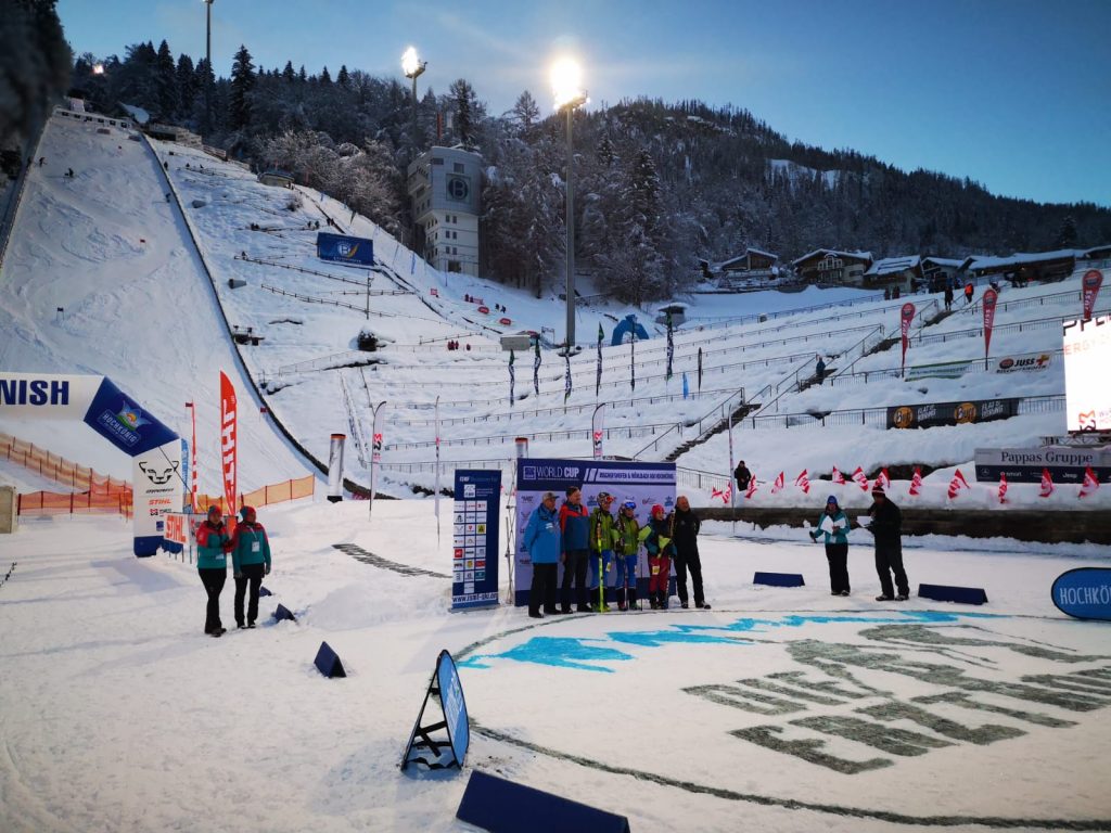 11 WCSprint Erztrophy Bild Posch 18012019 Flower Ceremony Sprint - Junior weiblich