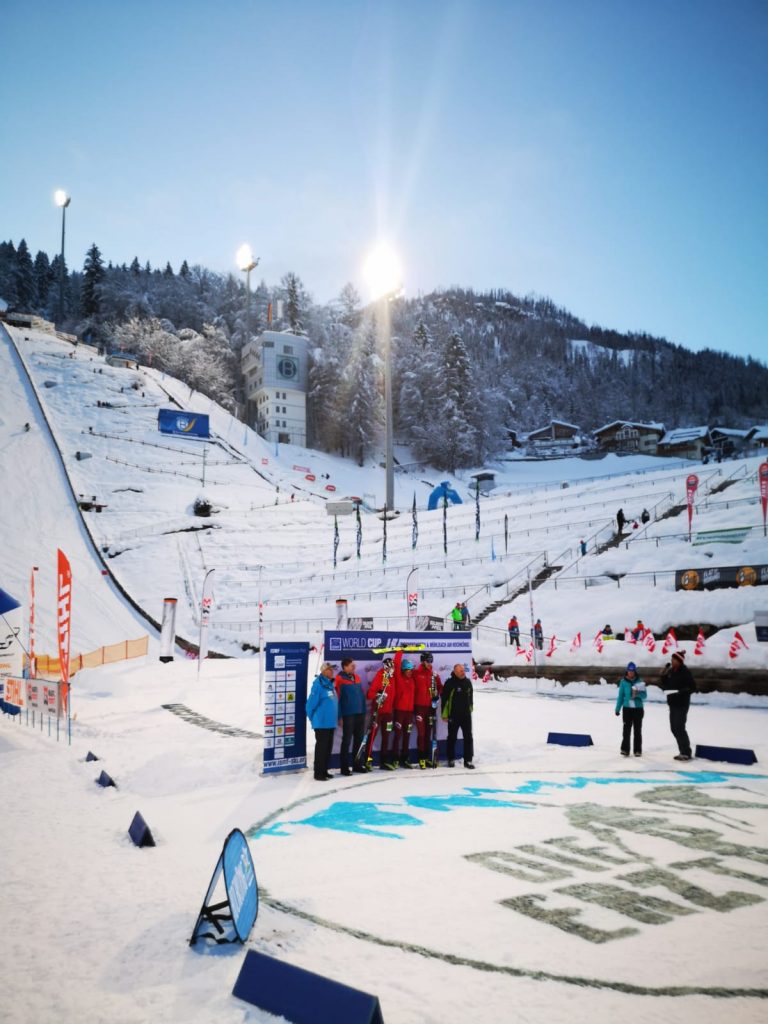 13 WCSprint Erztrophy Bild Posch 18012019 Flower Ceremony Sprint - Junior männlich