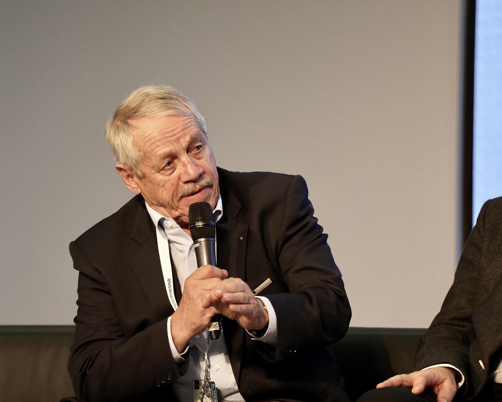 Karl Gabl bei der Eröffnung der Alpinmesse ©Simon Rainer