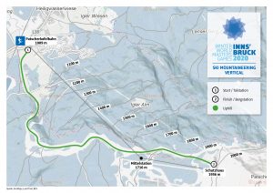 WWMG Streckenkarte SKIMO Patscherkofel hires WWMG Streckenkarte SKIMO Patscherkofel