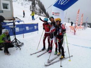 Mayer gewinnt vor Mollaret und Kreuzer (c) SKIMO Austria Karl Posch