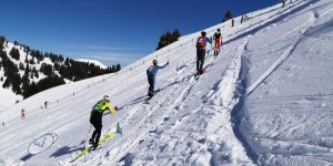 Streckenbesichtigung Herren Staffel (c) SKIMO Austria