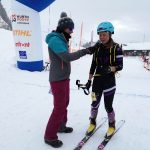 Ekaterina Osichkina (RUS) im Interview (c) SKIMO Austria, Karl Posch