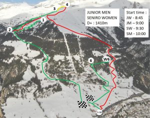 Individual Aussois Junior Men Senior Women