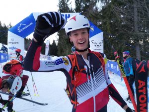 Paul Verbnjak wird dritter beim Sprint Junioren