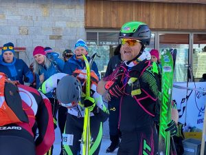 Thomas Wallner Platz 1 im Alpencup Individual