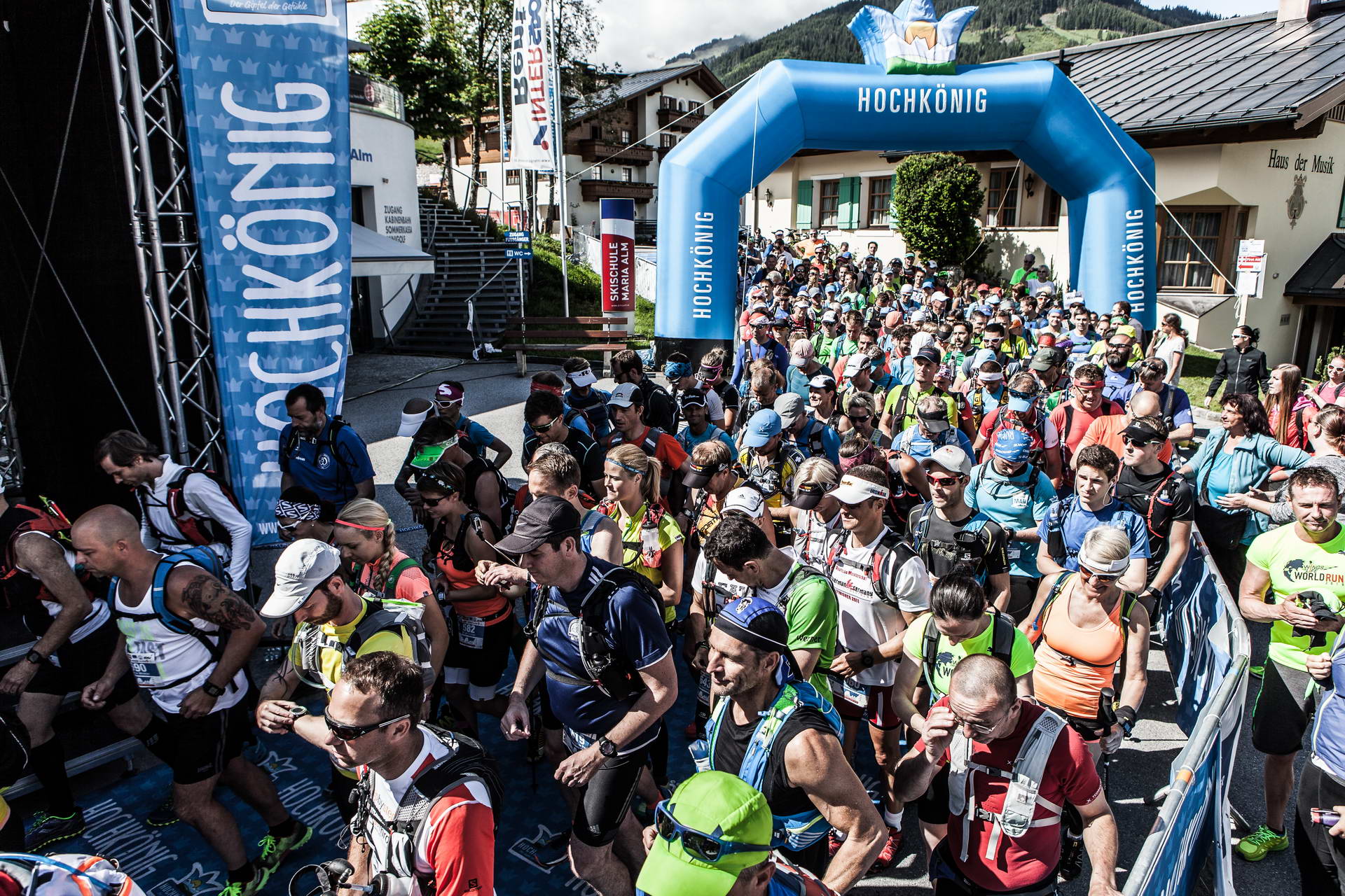 Start zu einem der größten Trailrunning-Abenteuer – dem Hochkönigman 2016