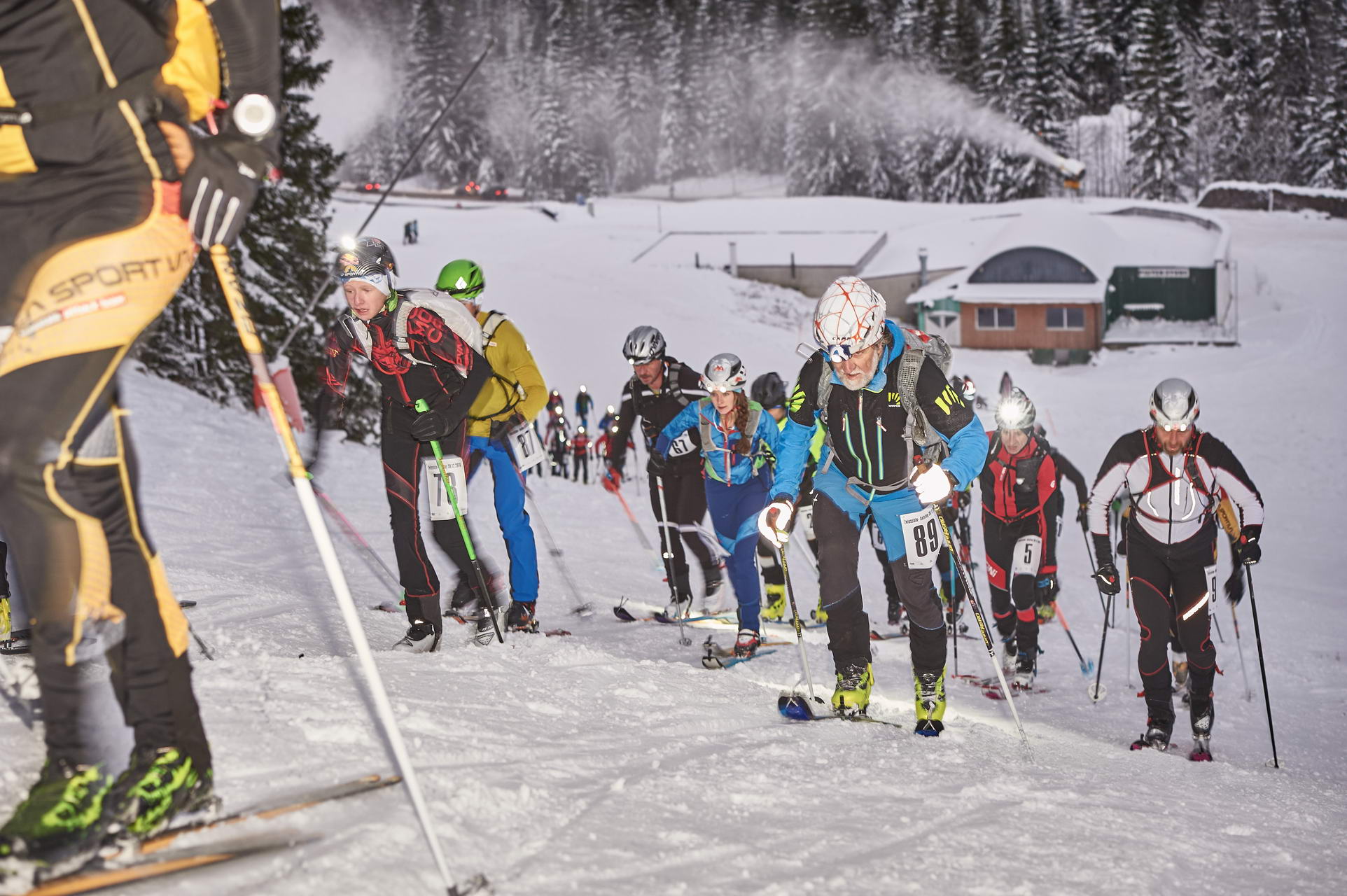 9. Zwieselalm Aufstieg, Panoramajet, Gosau am Dachstein, Österreich  30. December 2016  Photo: M. Bihounek/martinbihounek.com