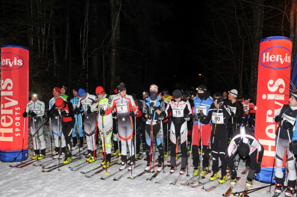 9. Tristacher Nachttourenlauf hinter'm Kofl. Sportverein Dobernik Tristach. 9907 Tristach. Osttirol. Größte Osttiroler Wintersport-Nachtveranstaltung in den Lienzer Dolomiten.