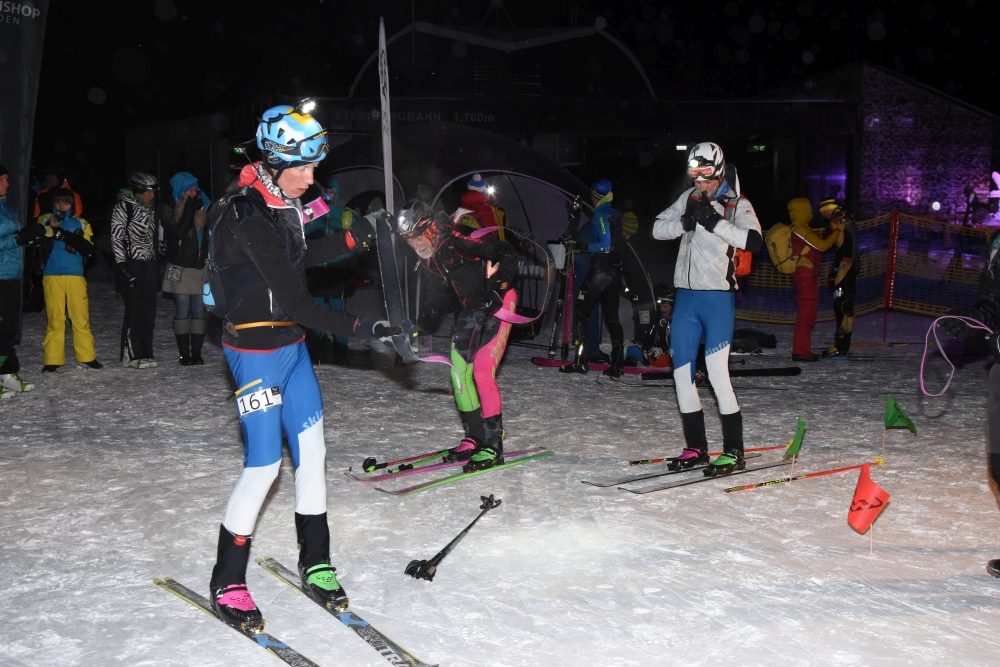 Auch um Platz 3 wurde heftig gekämpft zwischen Manuel Seibald, Patrick Innerhofer, Robert Berger und Thomas Wallner