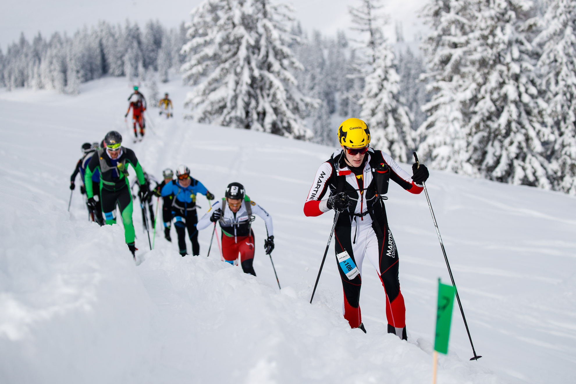 Erztrophy Skimountaineering Race, Bischofshofen, Austria.