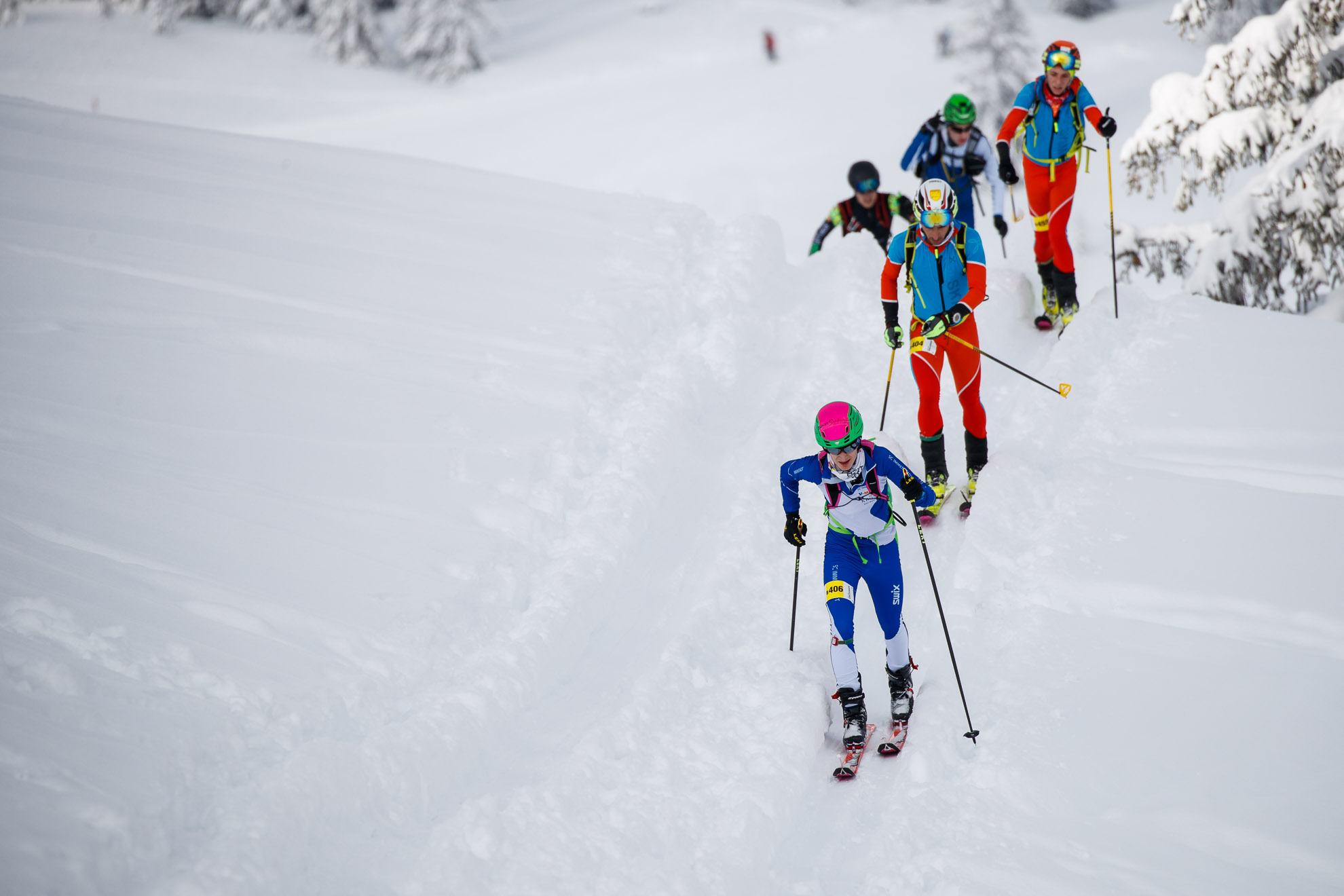 Erztrophy Skimountaineering Race, Bischofshofen, Austria.