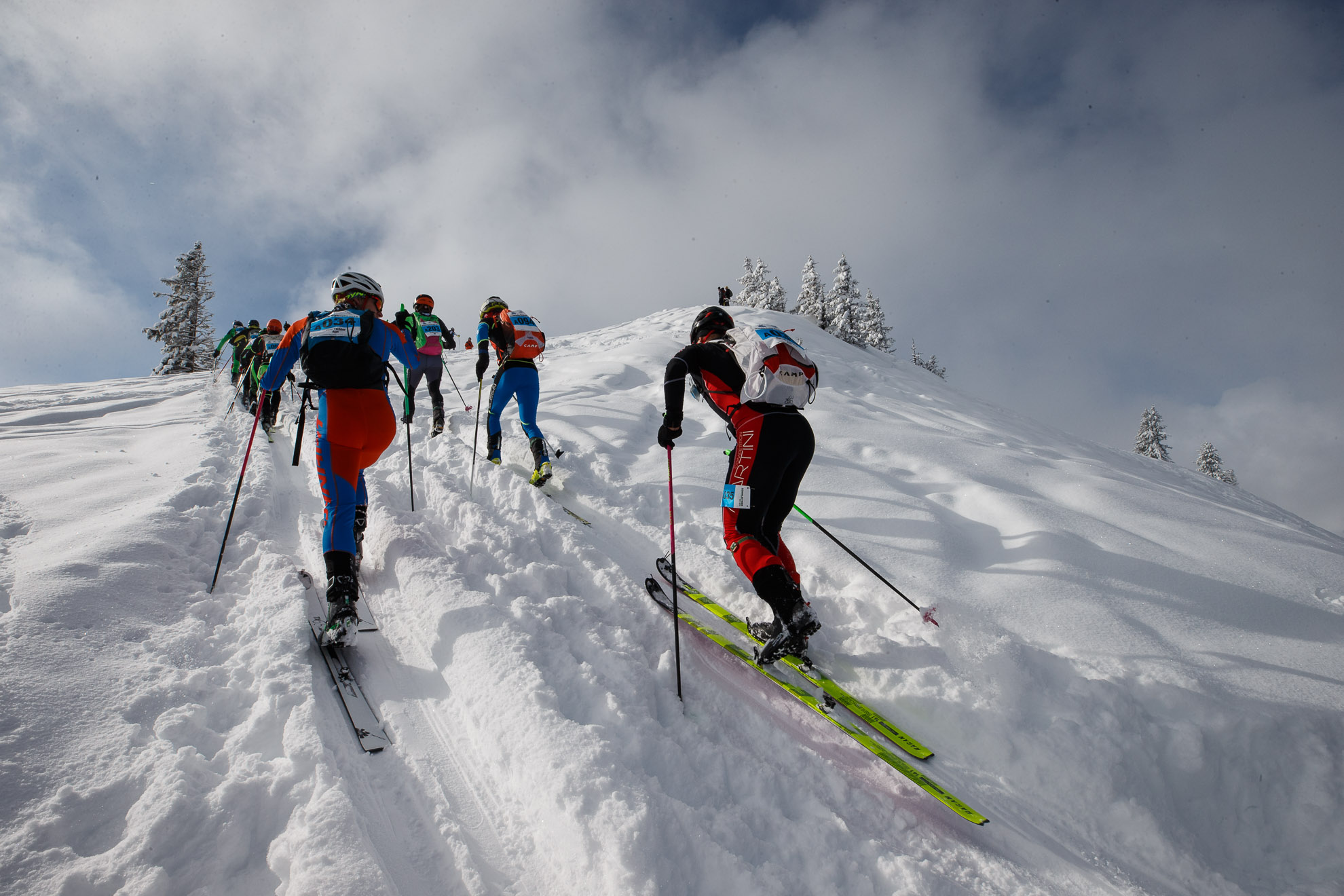 Erztrophy Skimountaineering Race, Bischofshofen, Austria.