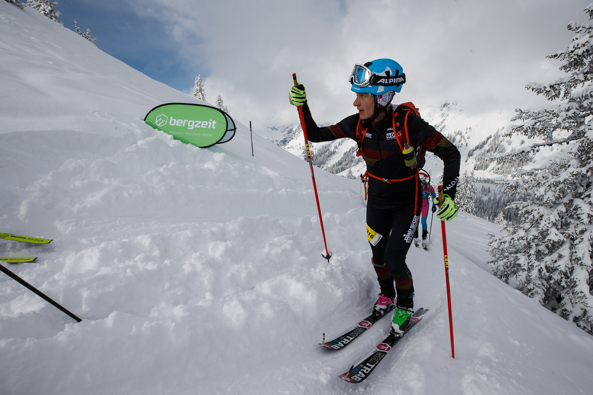 Erztrophy Skimountaineering Race, Bischofshofen, Austria.