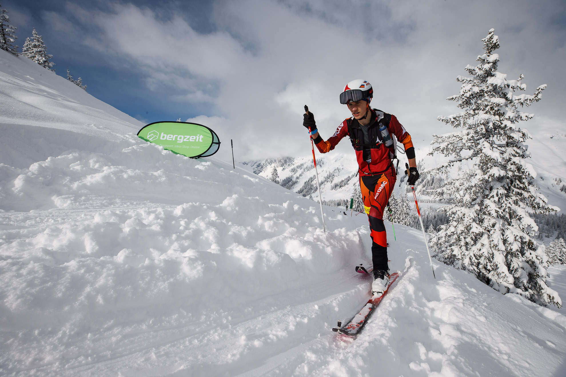 Erztrophy Skimountaineering Race, Bischofshofen, Austria.