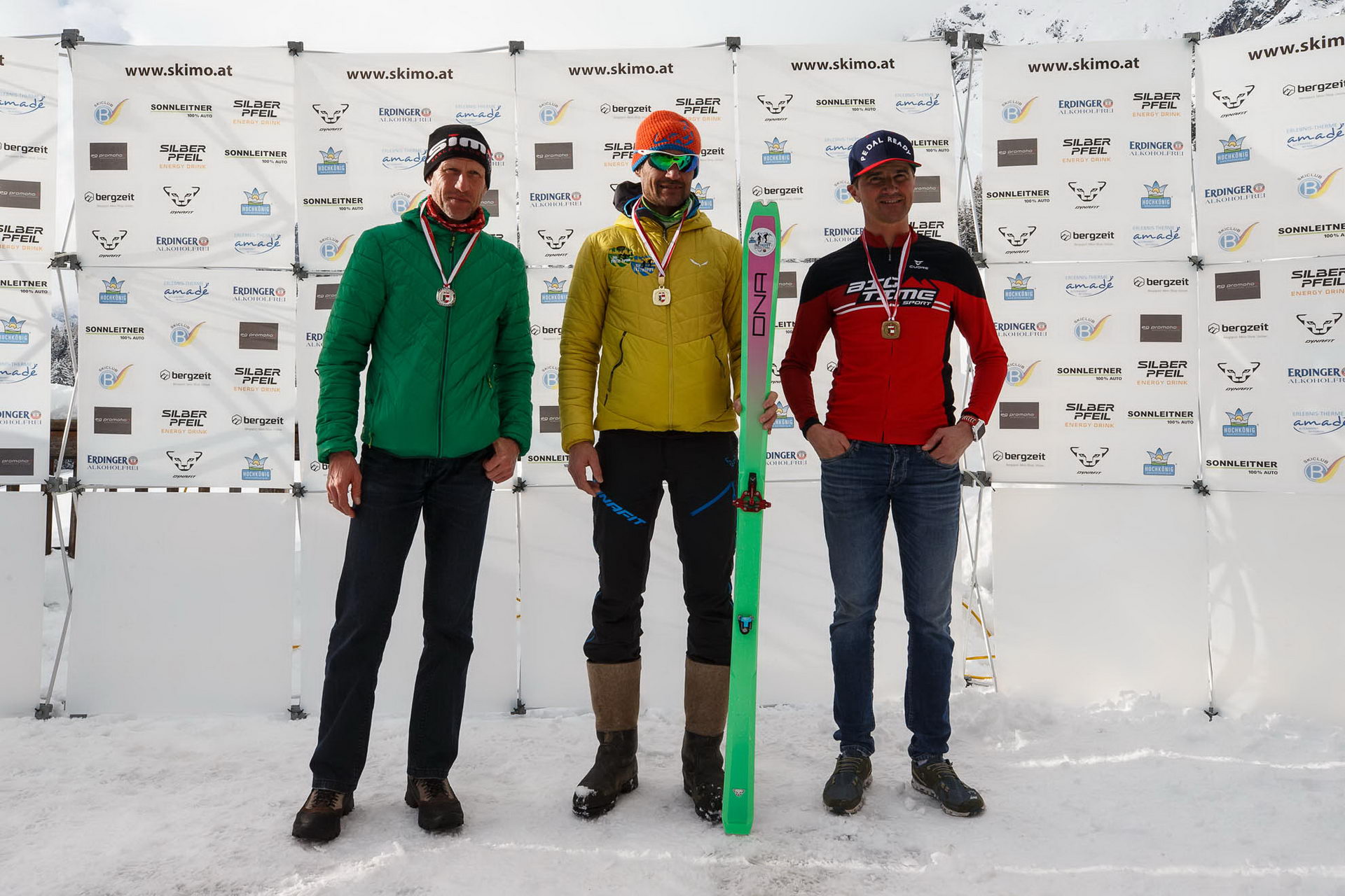 Erztrophy Skimountaineering Race, Bischofshofen, Austria.