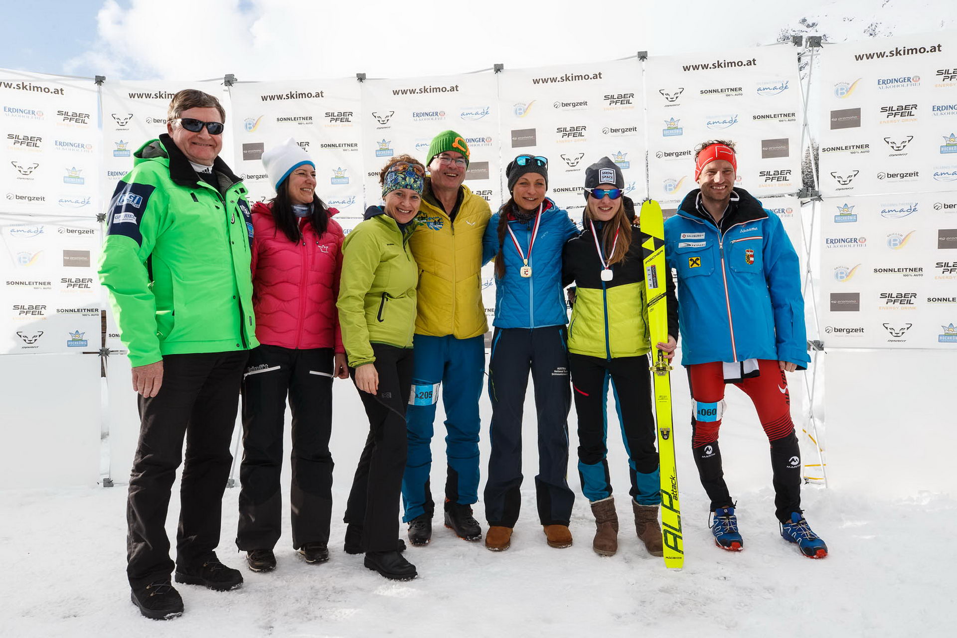 Erztrophy Skimountaineering Race, Bischofshofen, Austria.