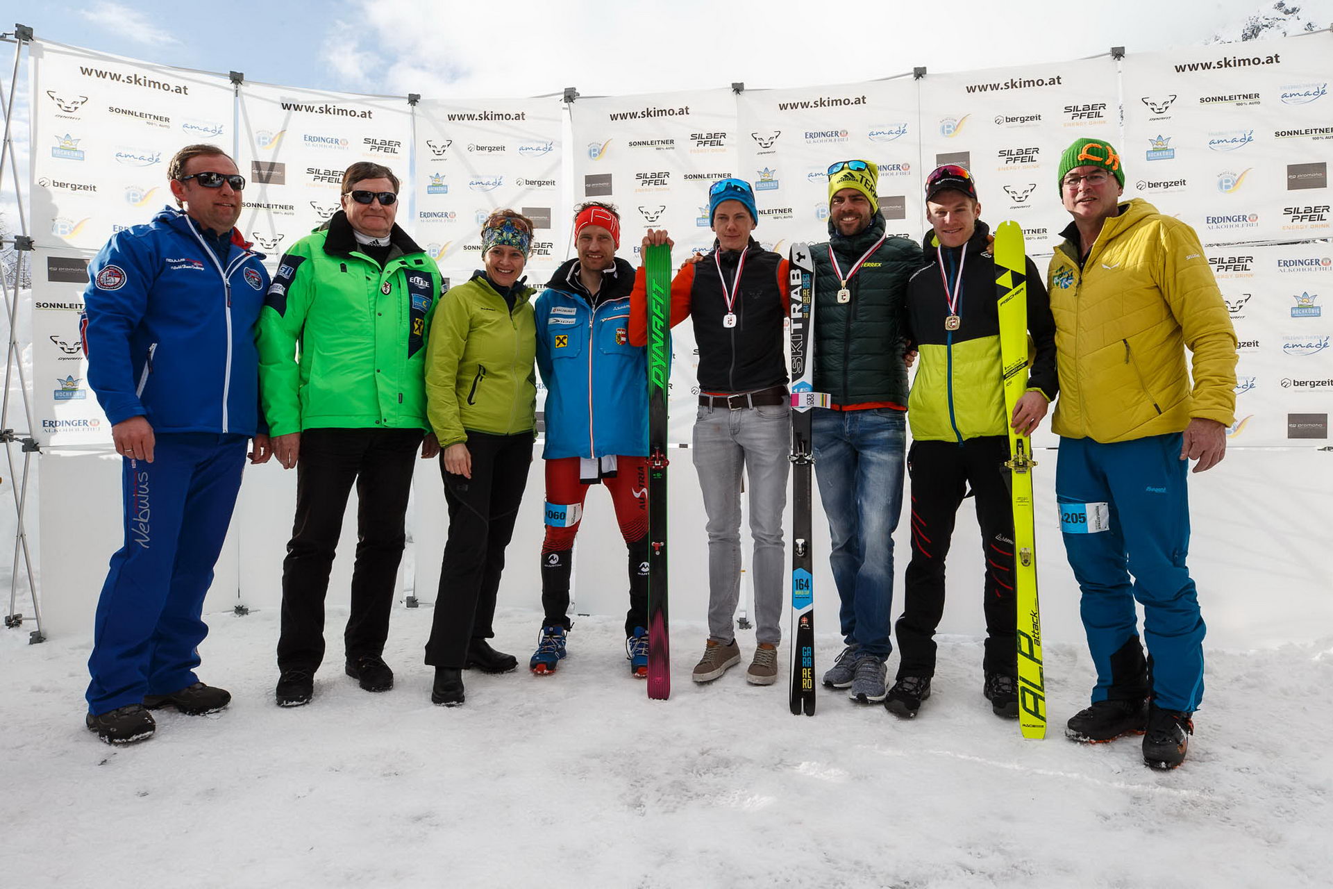 Erztrophy Skimountaineering Race, Bischofshofen, Austria.