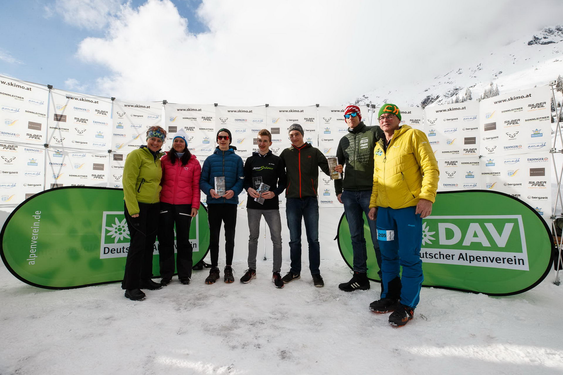 Erztrophy Skimountaineering Race, Bischofshofen, Austria.