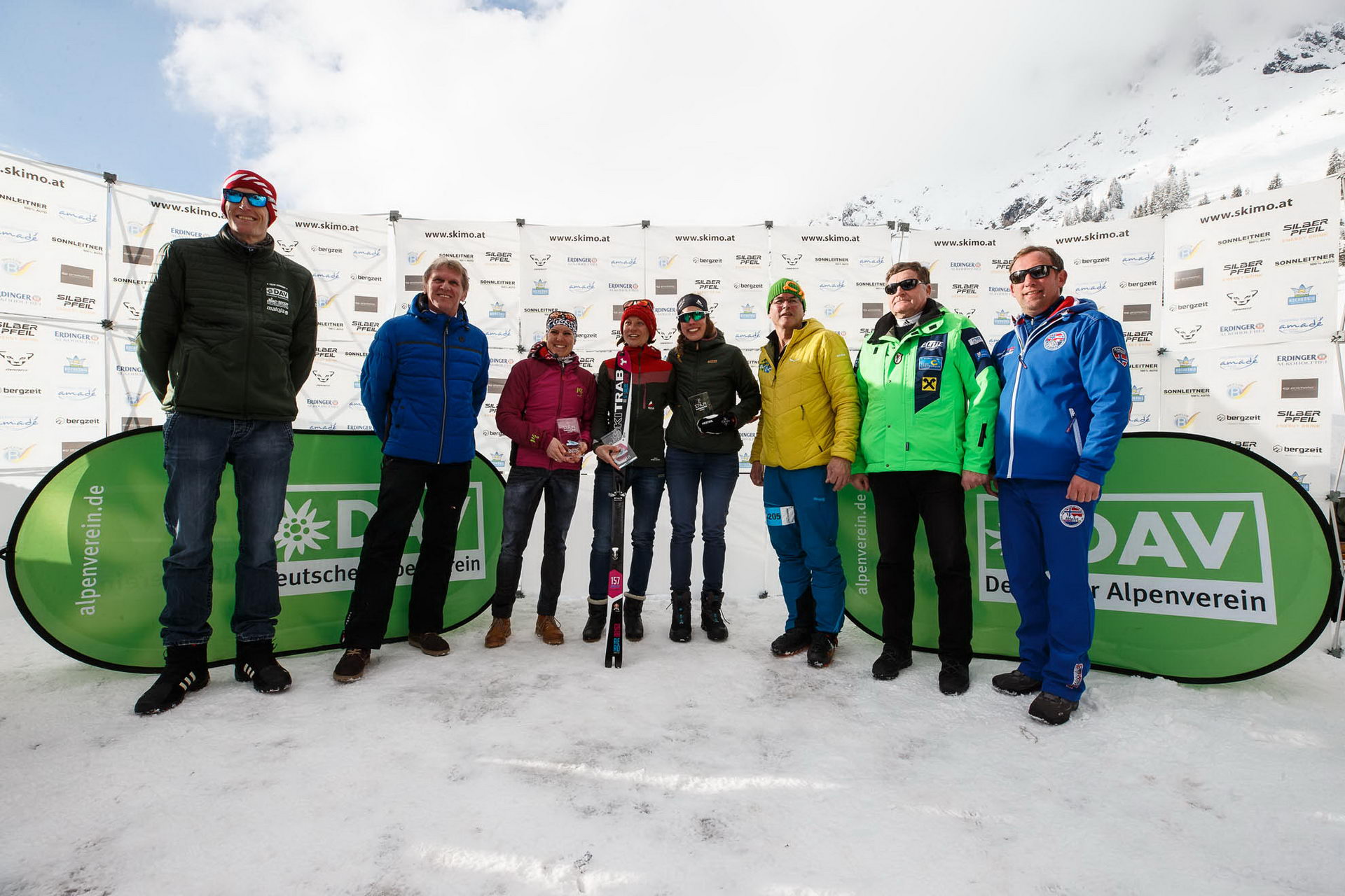 Erztrophy Skimountaineering Race, Bischofshofen, Austria.