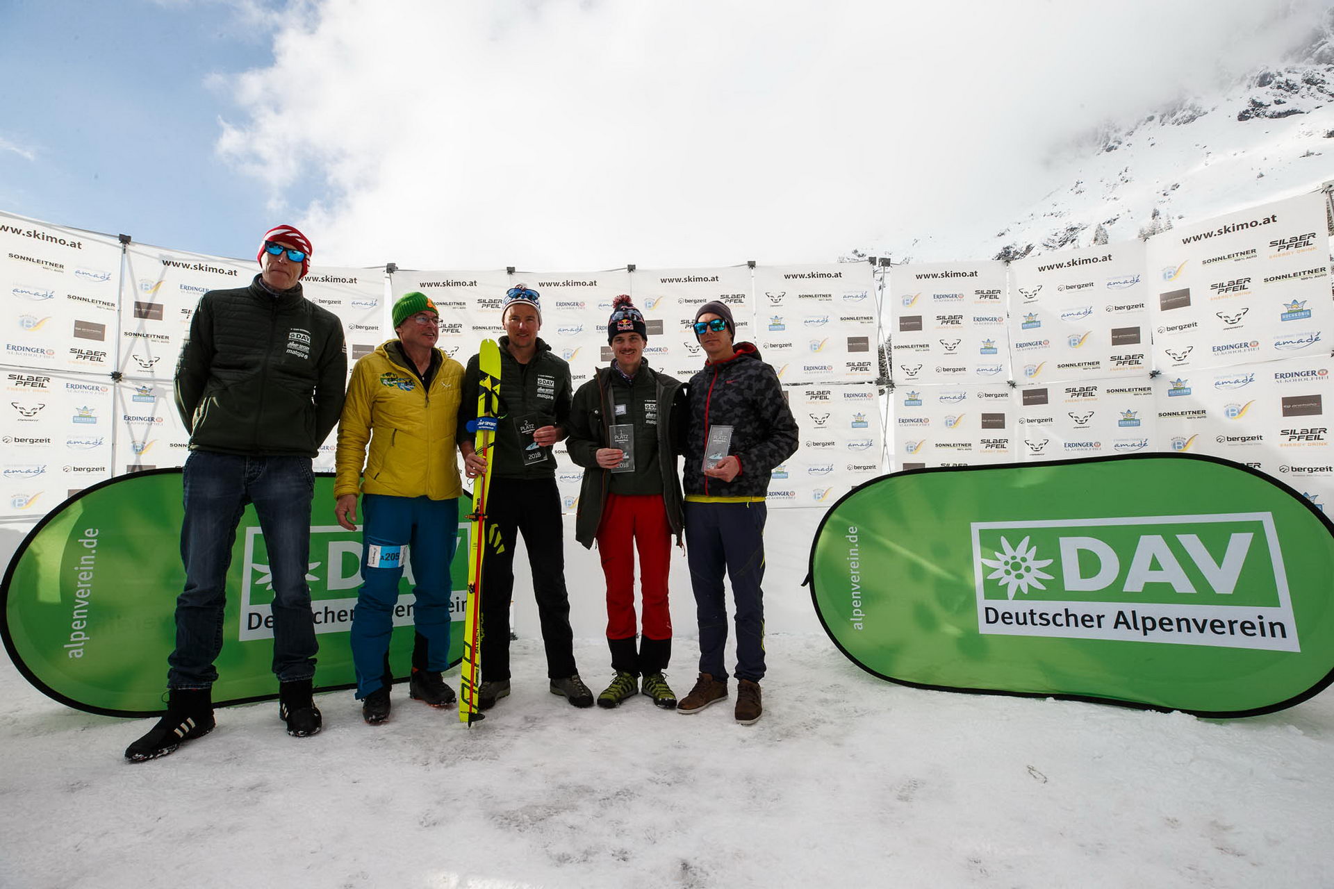 Erztrophy Skimountaineering Race, Bischofshofen, Austria.