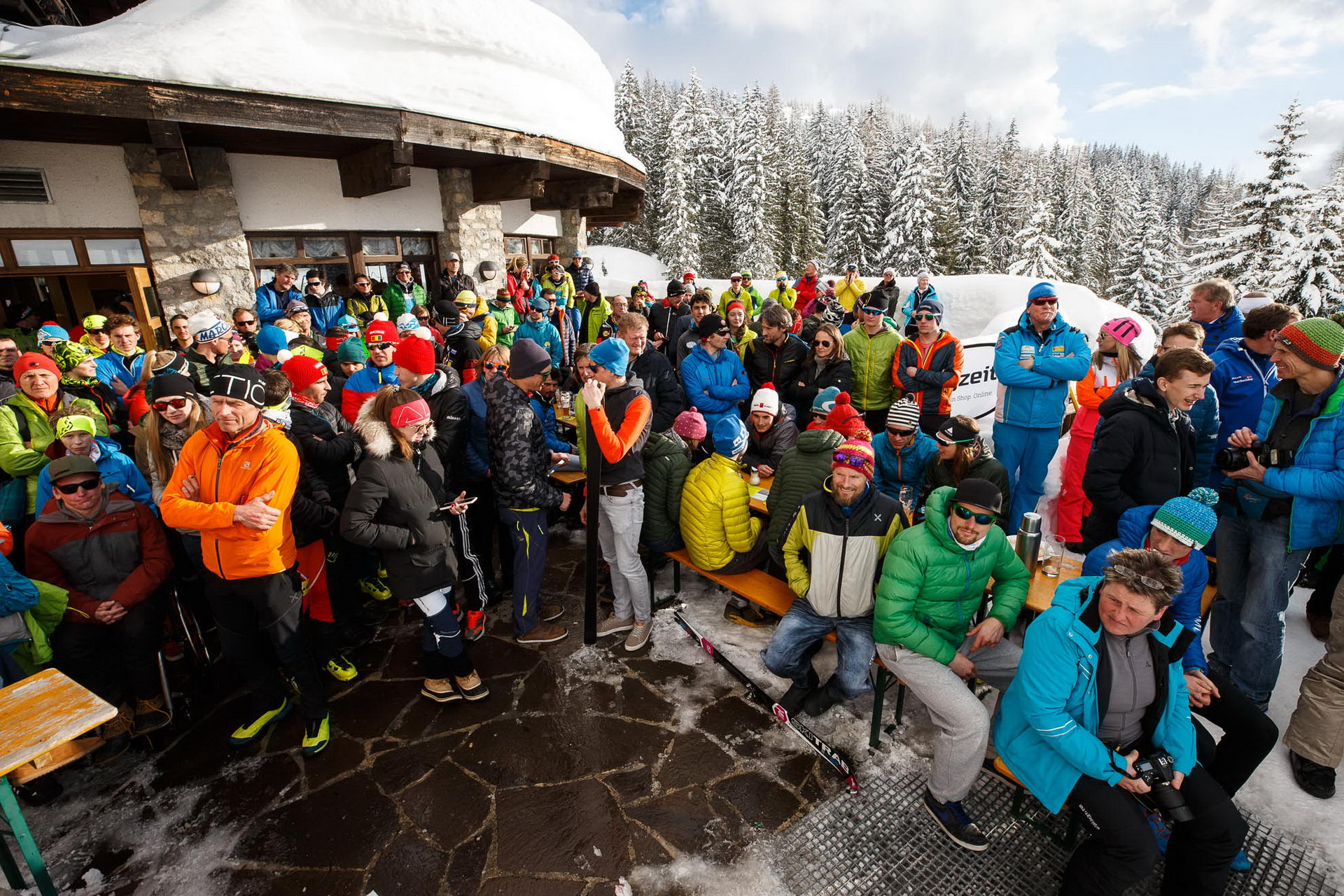 Erztrophy Skimountaineering Race, Bischofshofen, Austria.