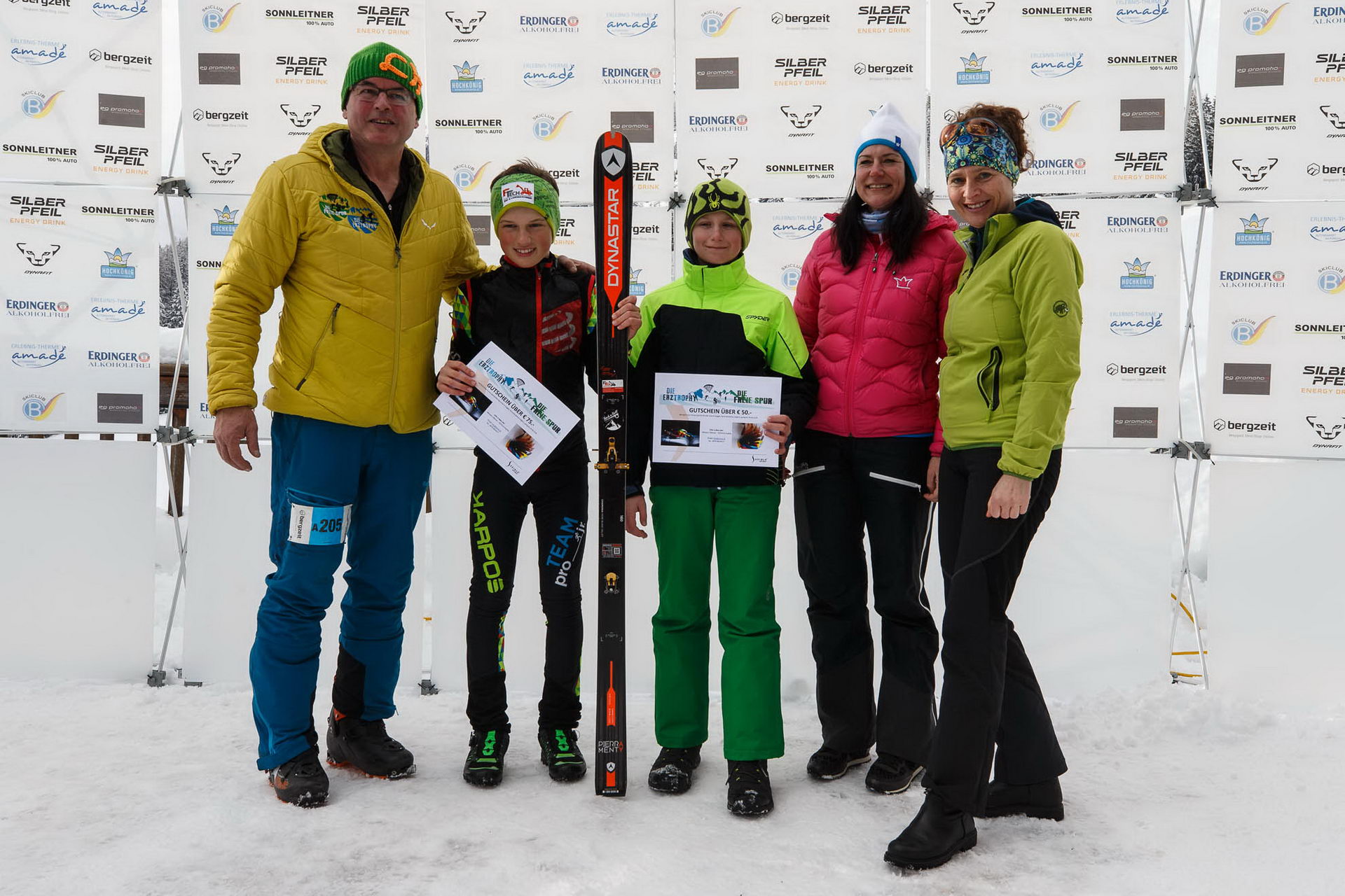 Erztrophy Skimountaineering Race, Bischofshofen, Austria.