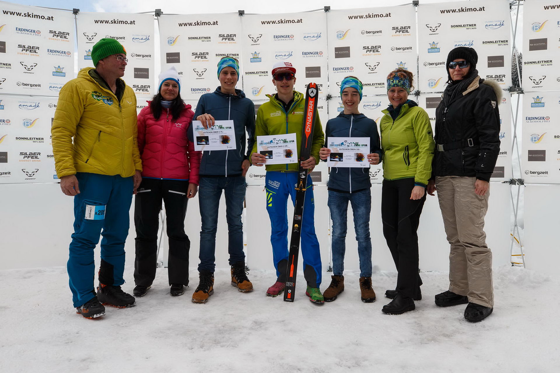 Erztrophy Skimountaineering Race, Bischofshofen, Austria.