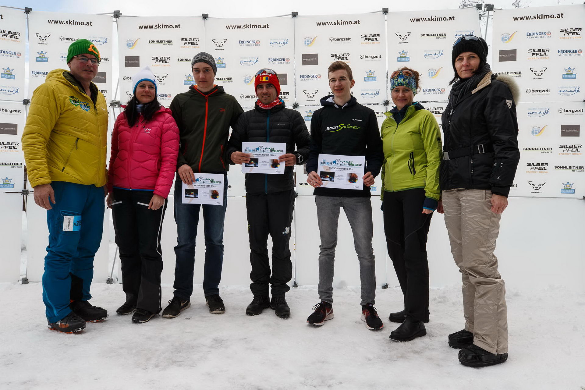 Erztrophy Skimountaineering Race, Bischofshofen, Austria.