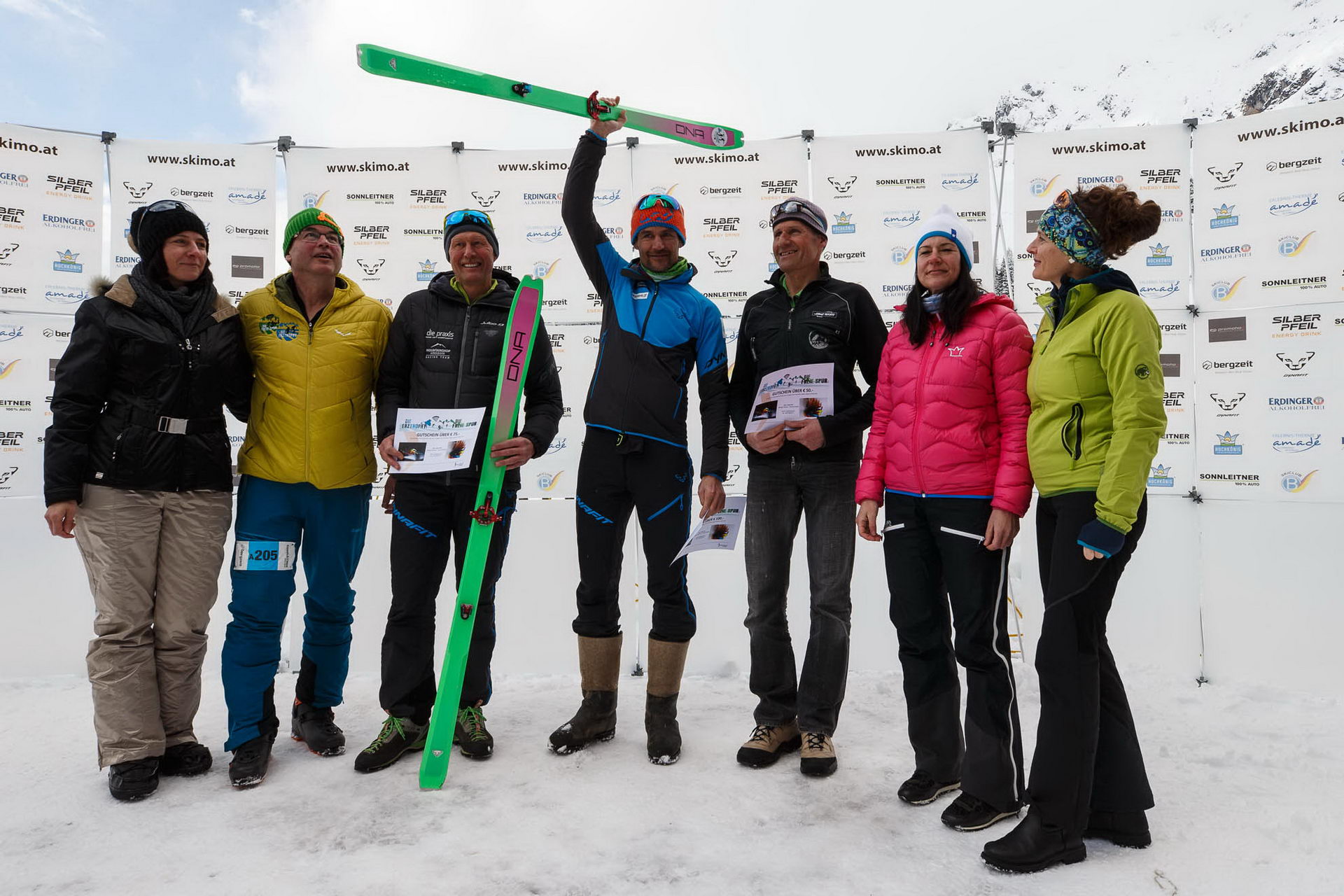 Erztrophy Skimountaineering Race, Bischofshofen, Austria.