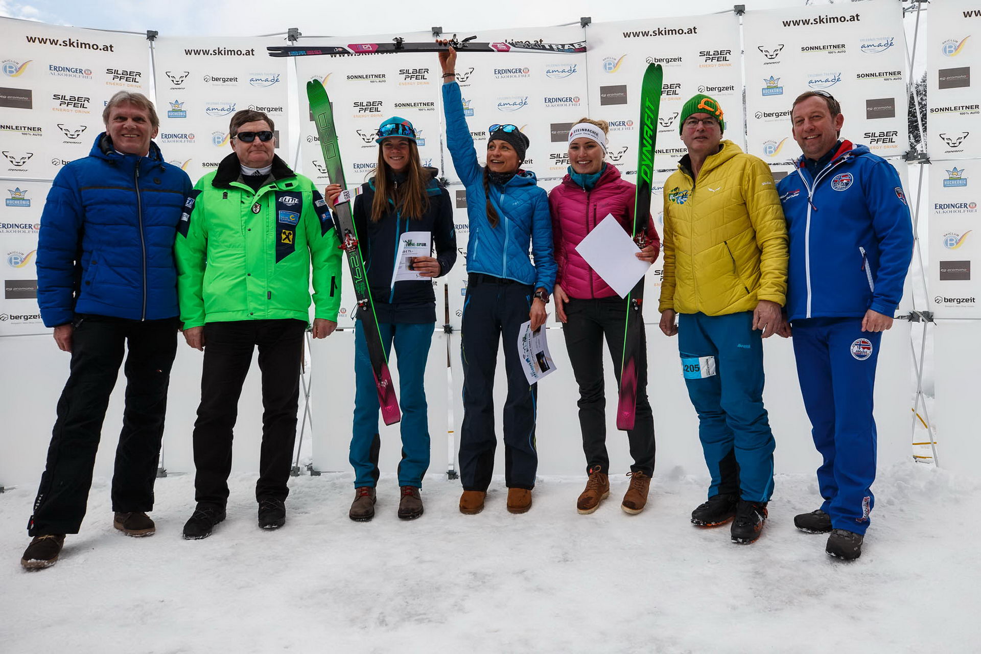 Erztrophy Skimountaineering Race, Bischofshofen, Austria.