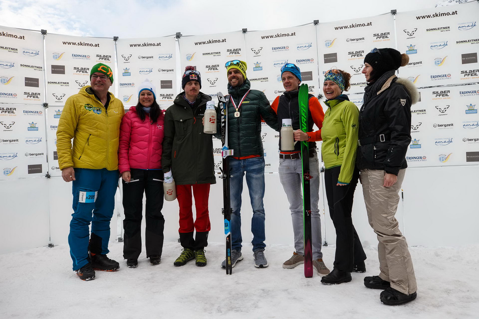 Erztrophy Skimountaineering Race, Bischofshofen, Austria.