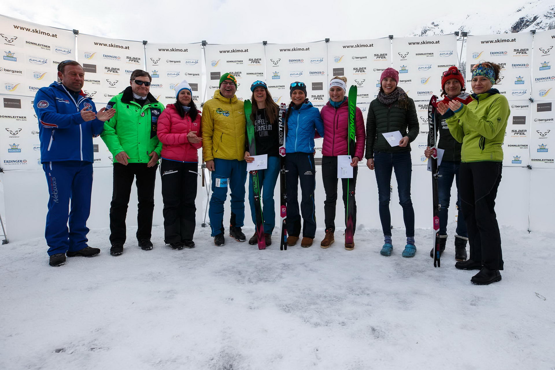 Erztrophy Skimountaineering Race, Bischofshofen, Austria.