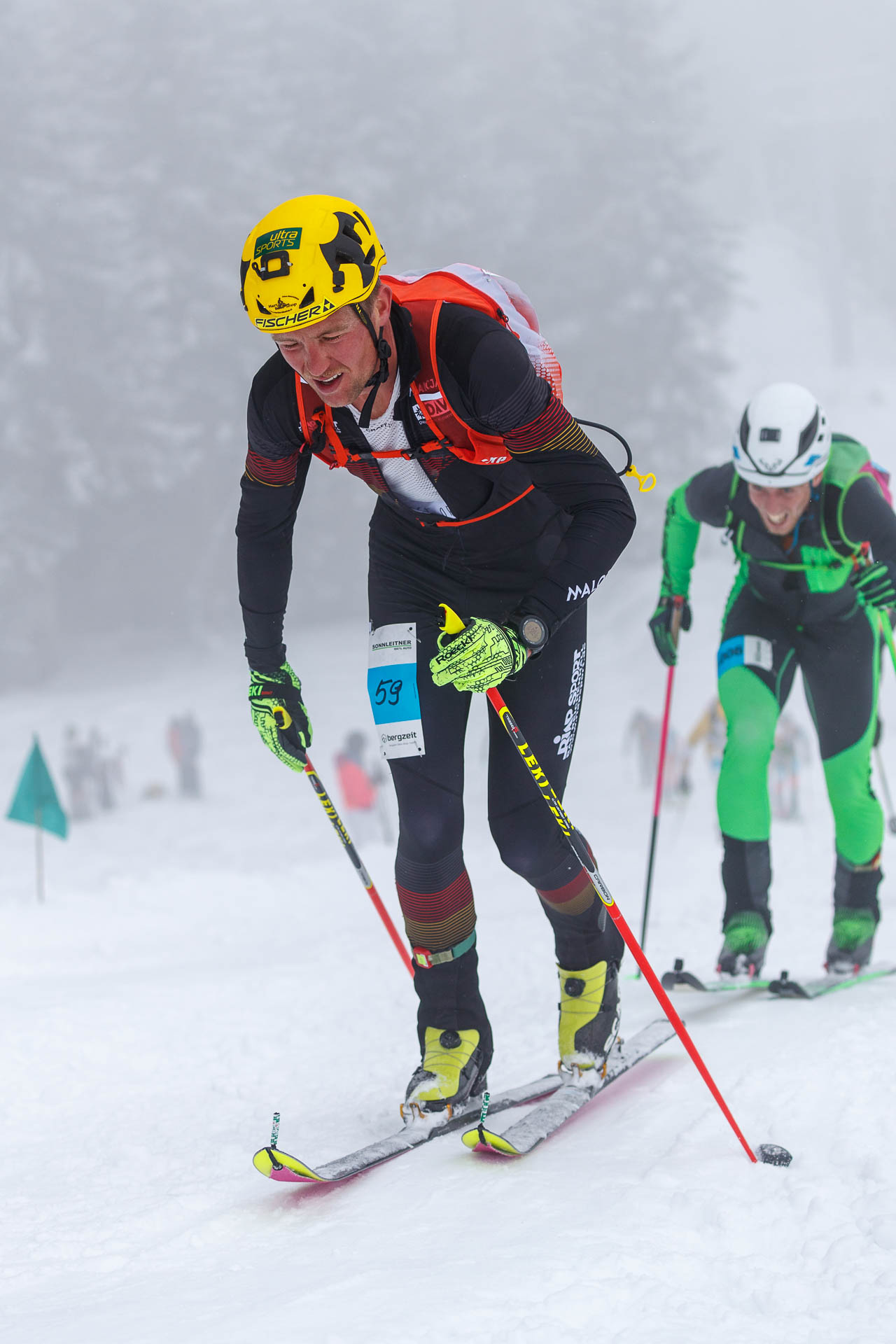 Jennerstier 2018, Vertical Race, German Championships, Berchtesgaden, Germany.