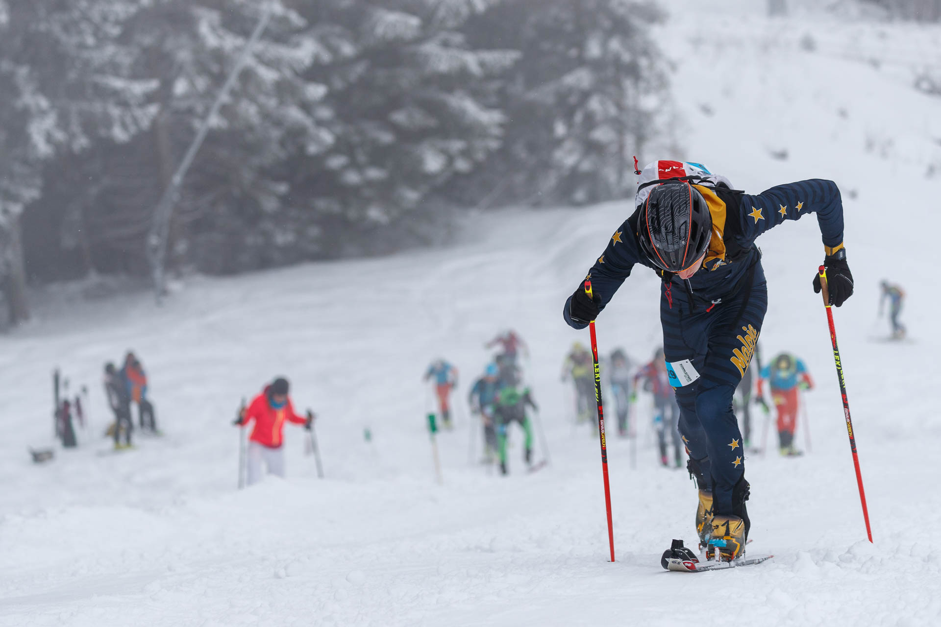 Jennerstier 2018, Vertical Race, German Championships, Berchtesgaden, Germany.