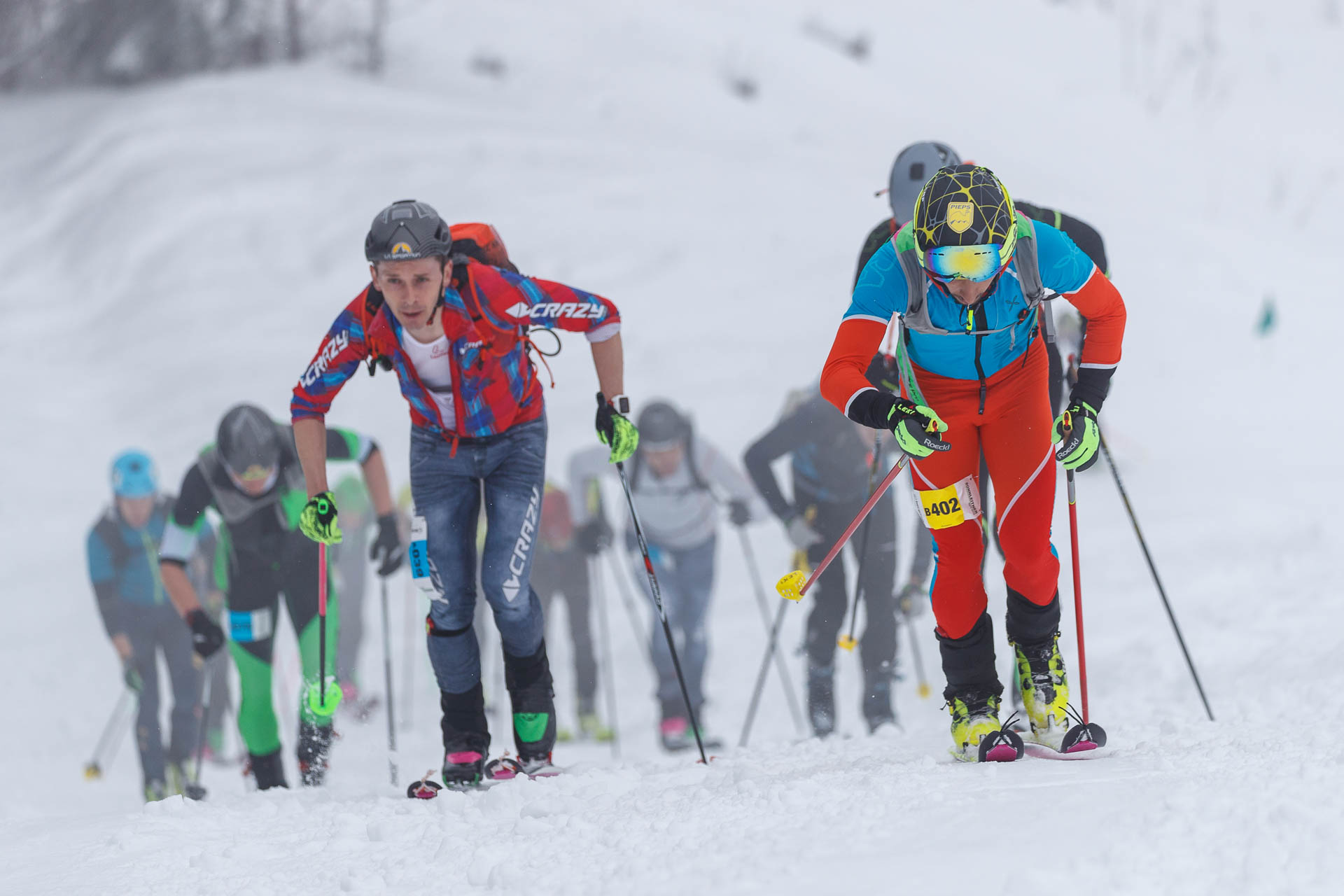 Jennerstier 2018, Vertical Race, German Championships, Berchtesgaden, Germany.