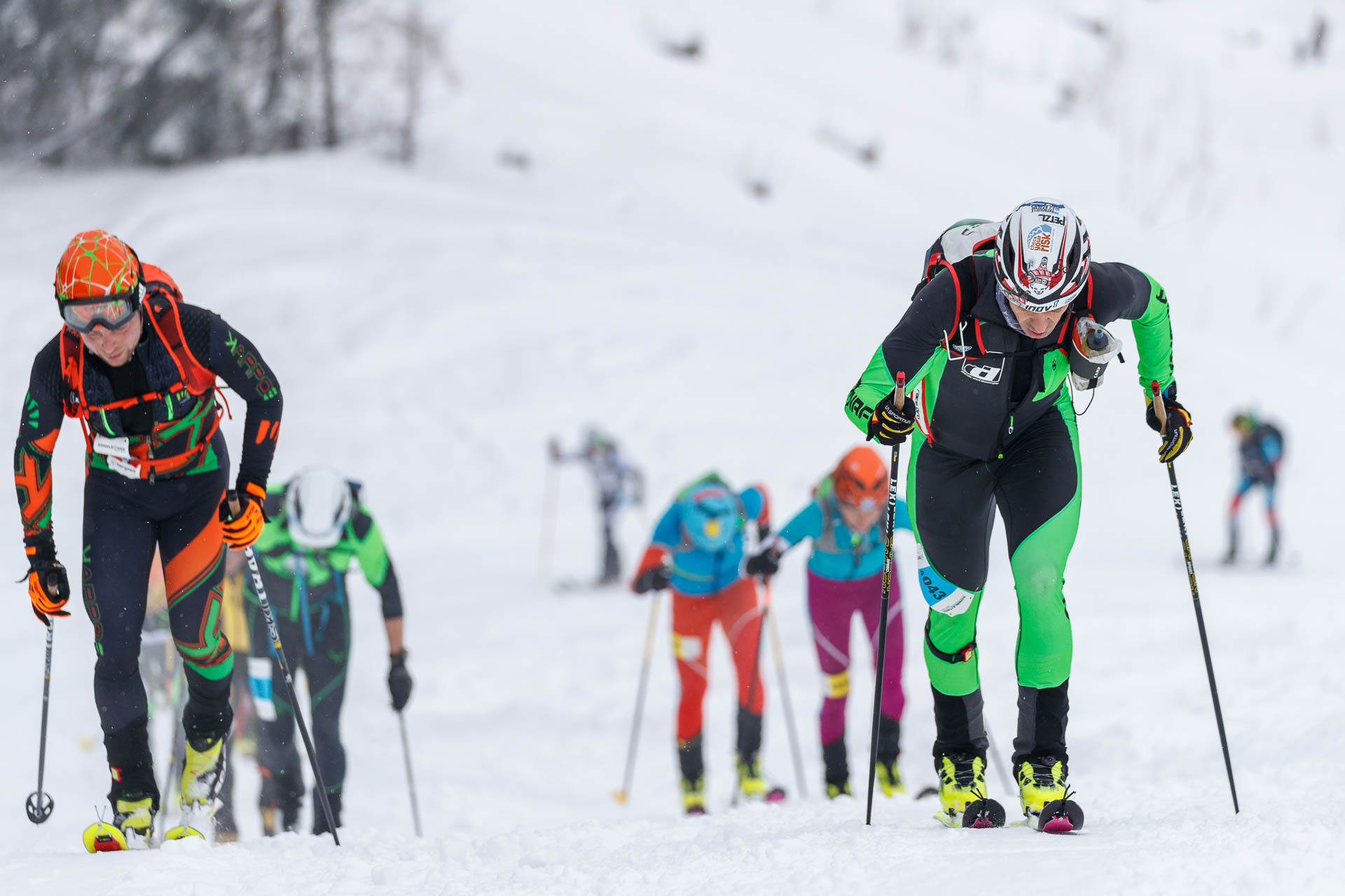 Jennerstier 2018, Vertical Race, German Championships, Berchtesgaden, Germany.