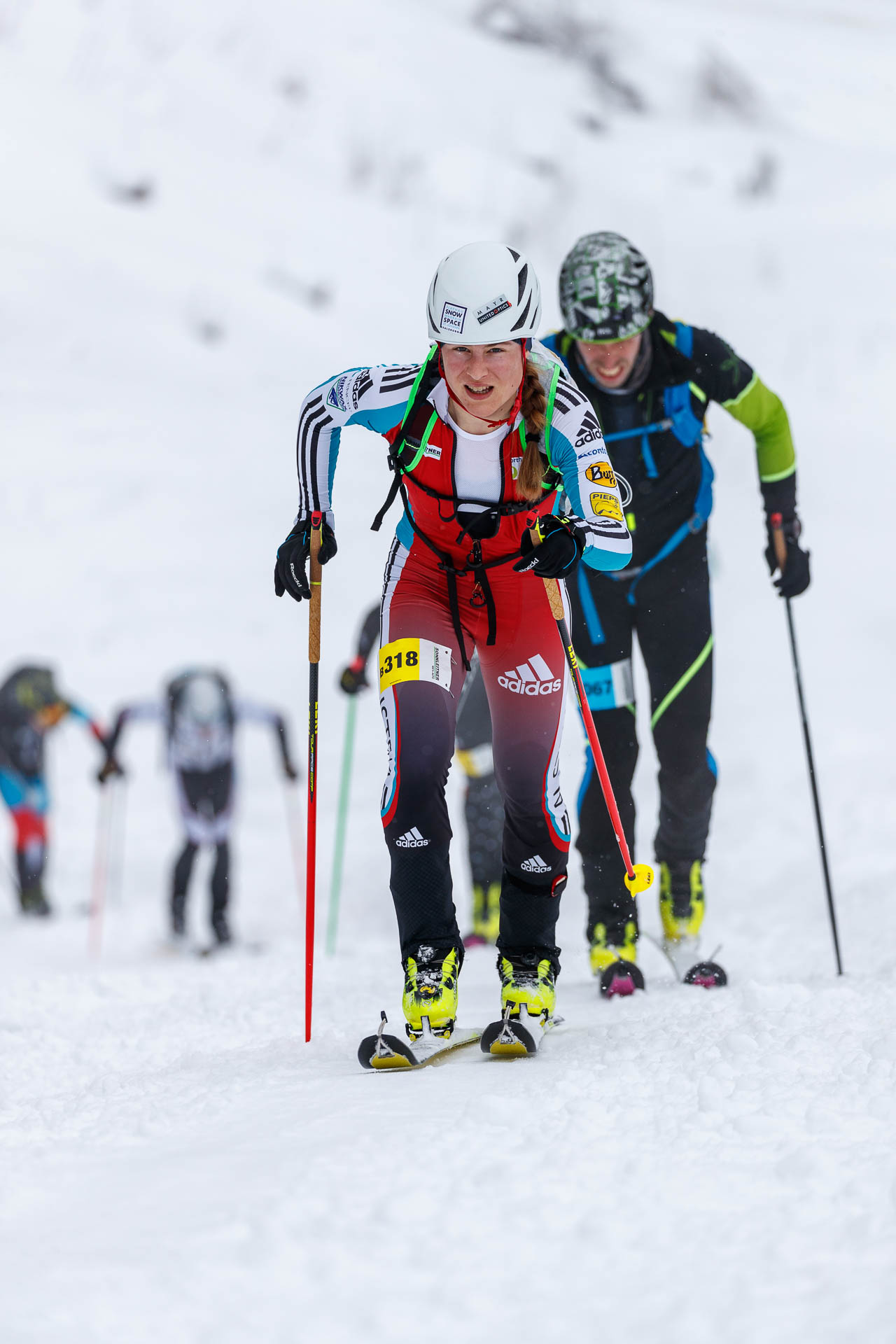 Jennerstier 2018, Vertical Race, German Championships, Berchtesgaden, Germany.