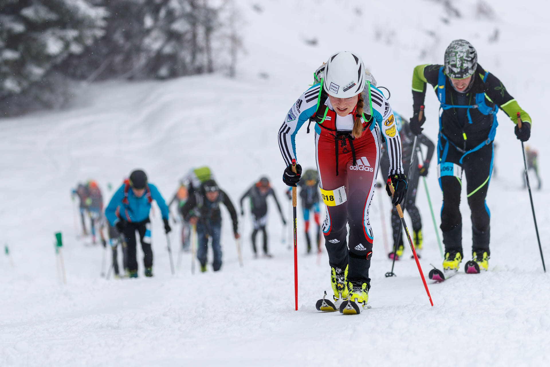 Jennerstier 2018, Vertical Race, German Championships, Berchtesgaden, Germany.