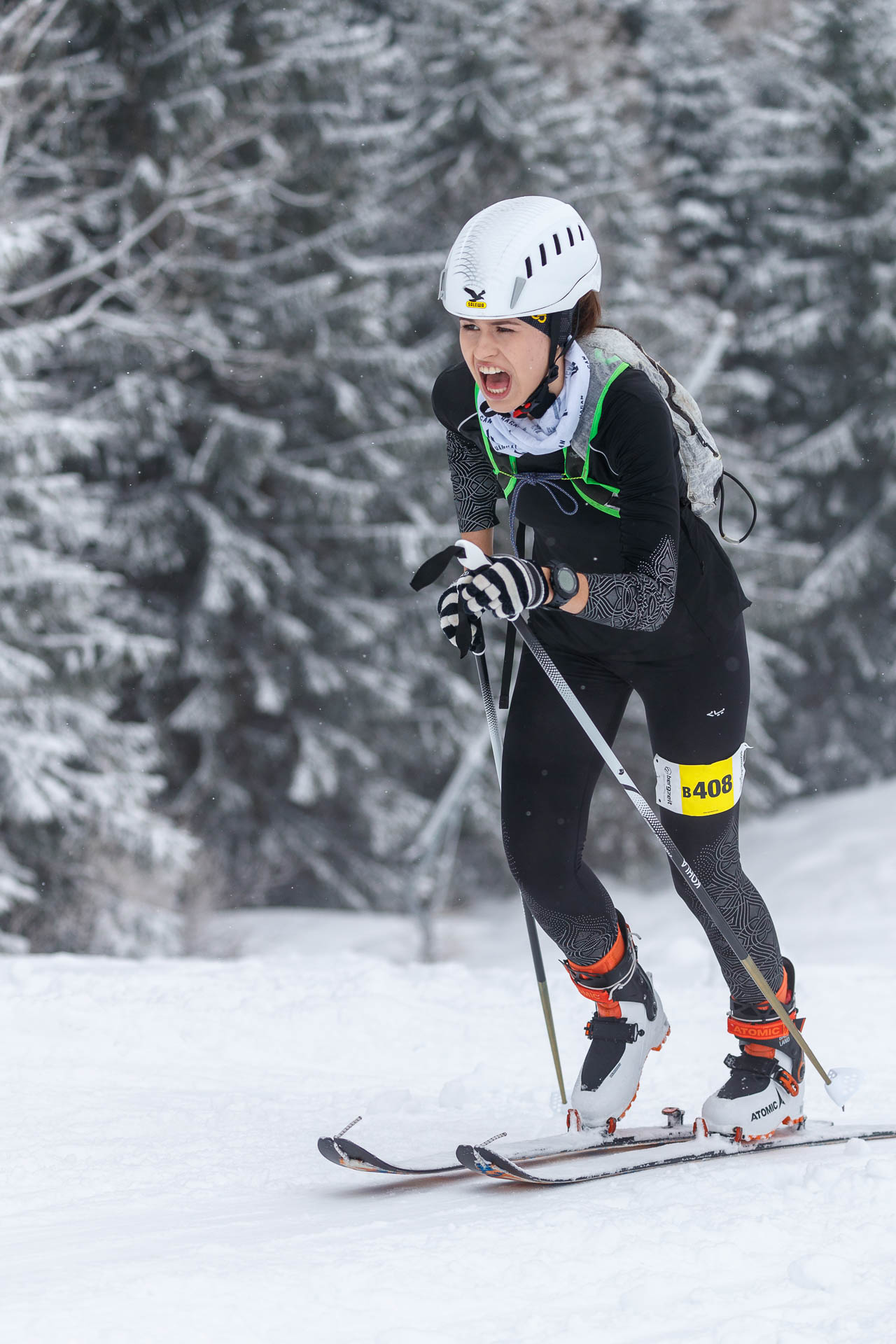 Jennerstier 2018, Vertical Race, German Championships, Berchtesgaden, Germany.