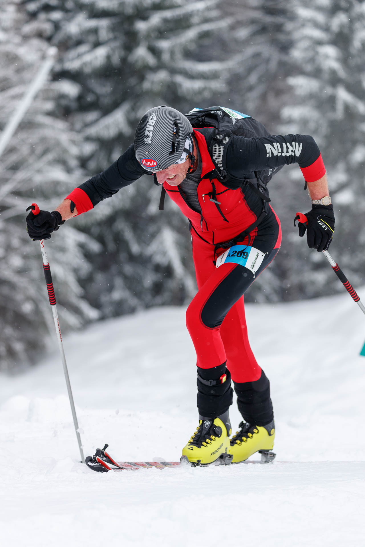 Jennerstier 2018, Vertical Race, German Championships, Berchtesgaden, Germany.