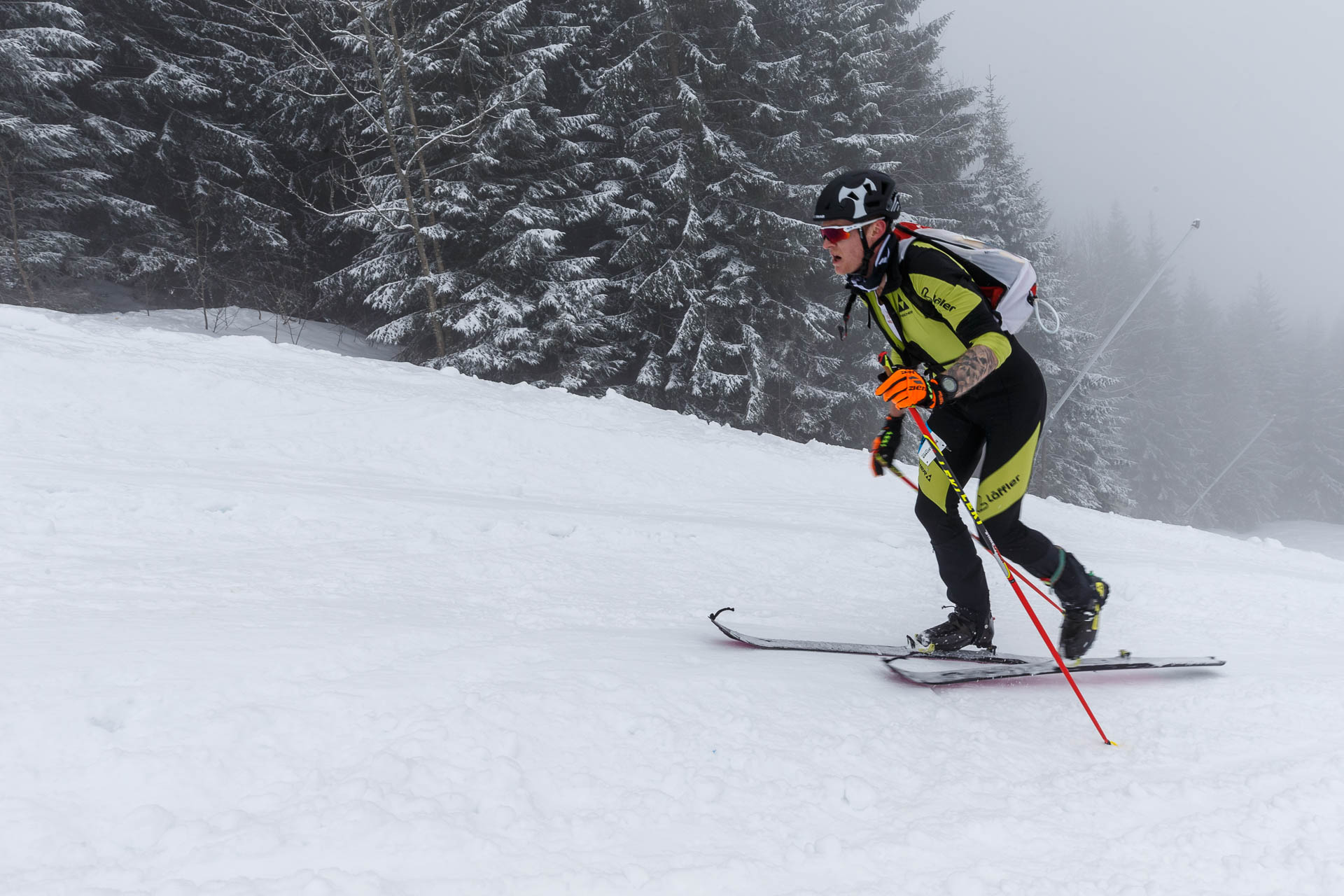 Jennerstier 2018, Vertical Race, German Championships, Berchtesgaden, Germany.