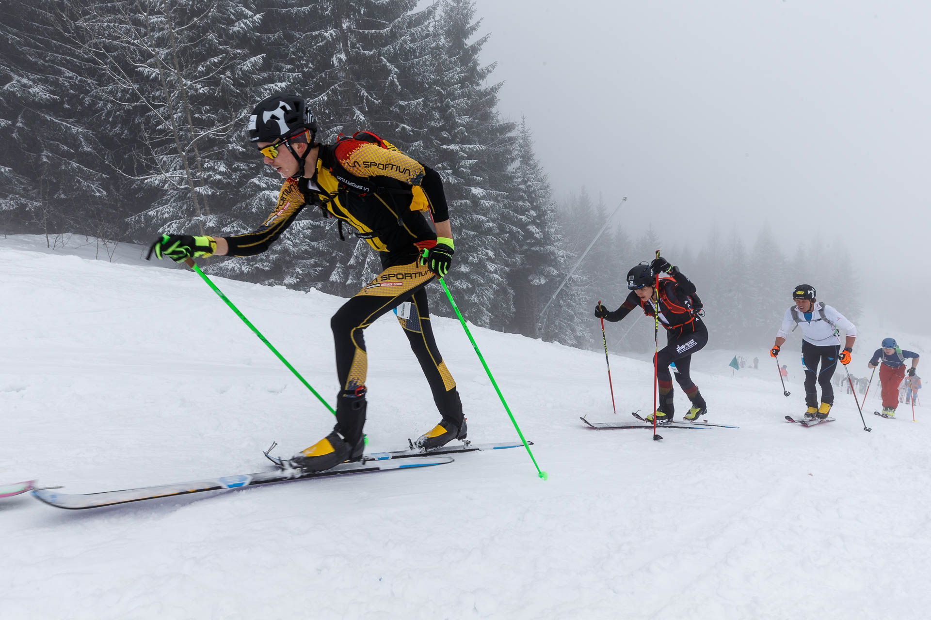Jennerstier 2018, Vertical Race, German Championships, Berchtesgaden, Germany.