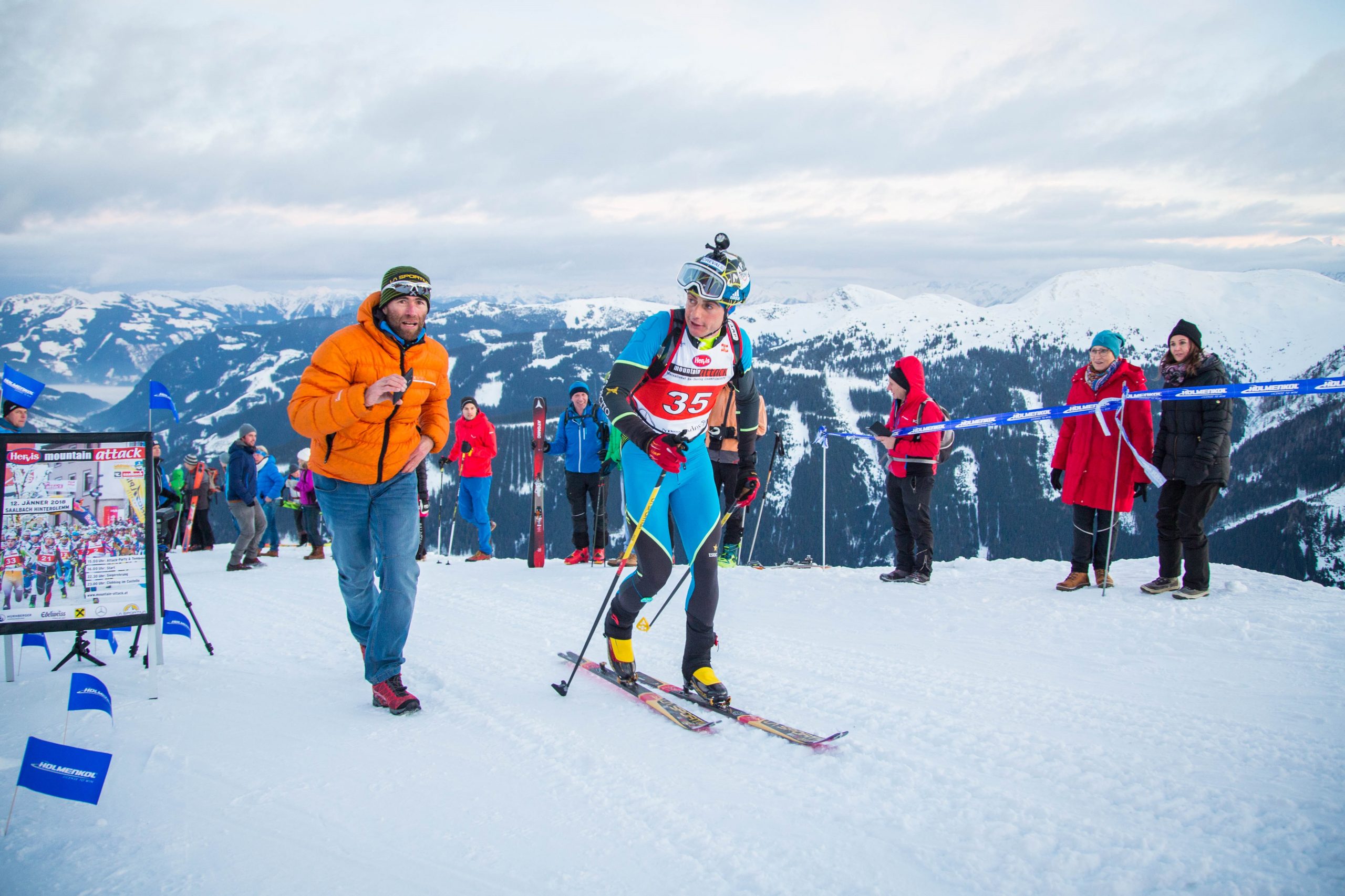 20. Mountain Attack, Skicircus Saalbach Hinterglemm Leogang Fieberbrunn,    20180112,  © Wildbild