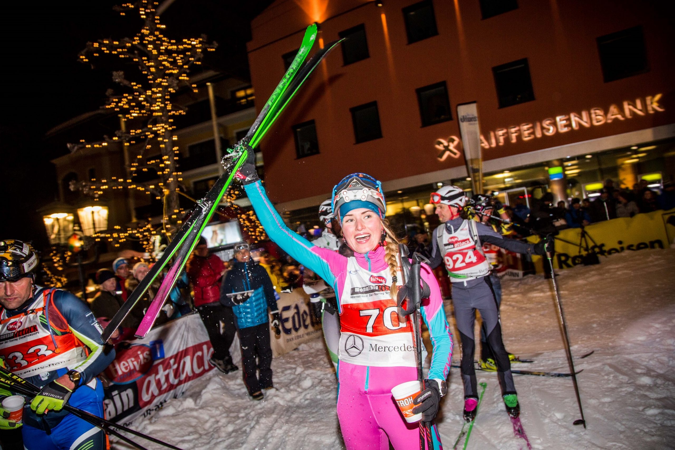 Johanna Erhart, Tour, 20. Mountain Attack, Skicircus Saalbach Hinterglemm Leogang Fieberbrunn,    20180112,  © Wildbild