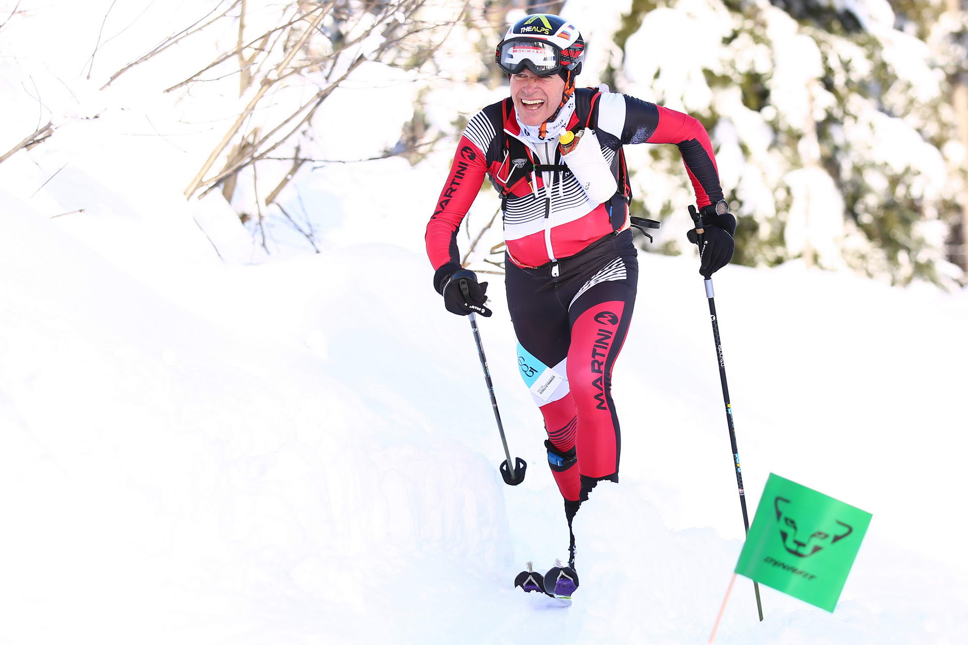 BISCHOFSHOFEN, AUSTRIA - JANUARY 20: ISMF World Cup Individual Race on January 20, 2019 in Bischofshofen, Austria.