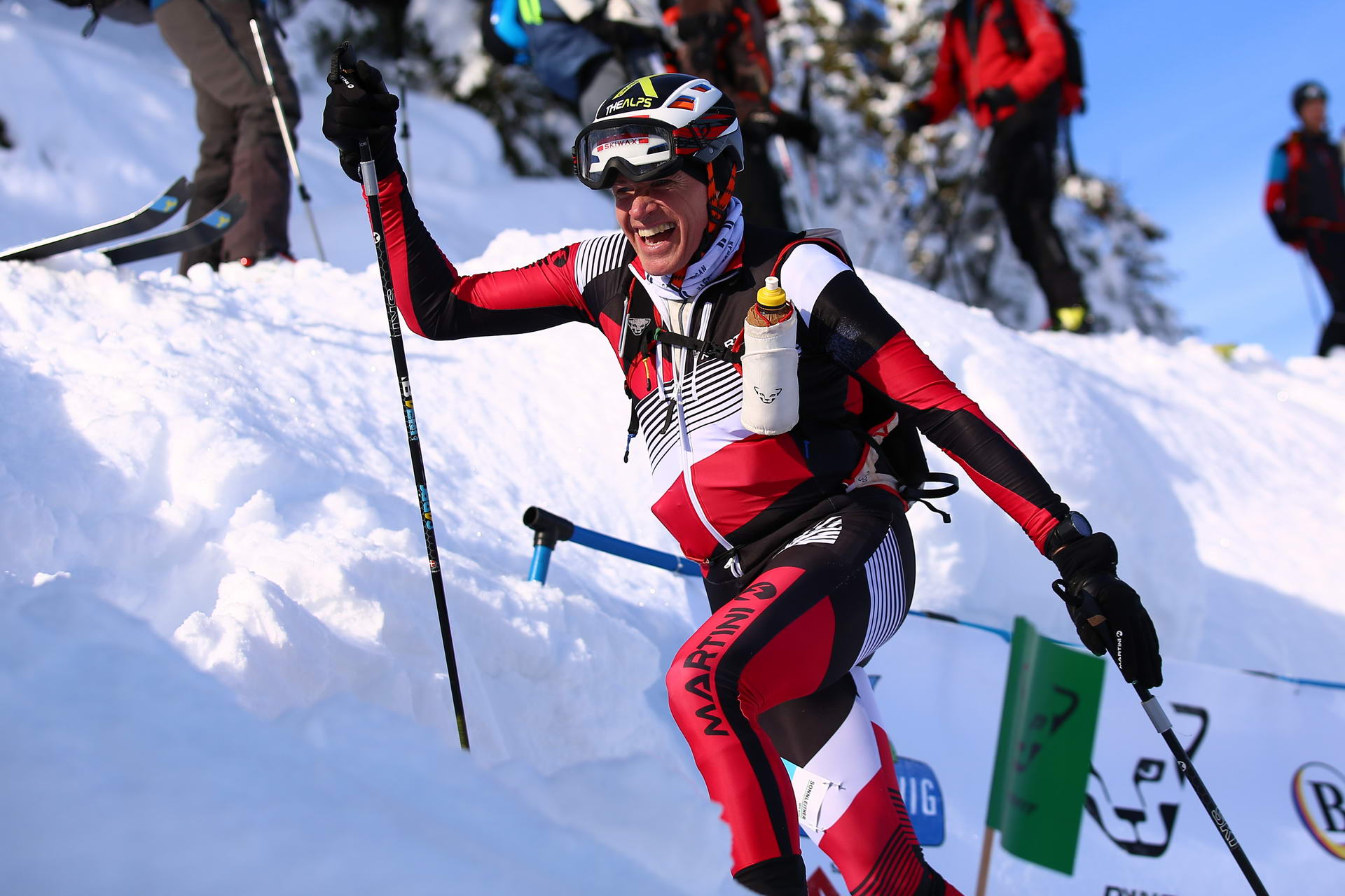 BISCHOFSHOFEN, AUSTRIA - JANUARY 20: ISMF World Cup Individual Race on January 20, 2019 in Bischofshofen, Austria.