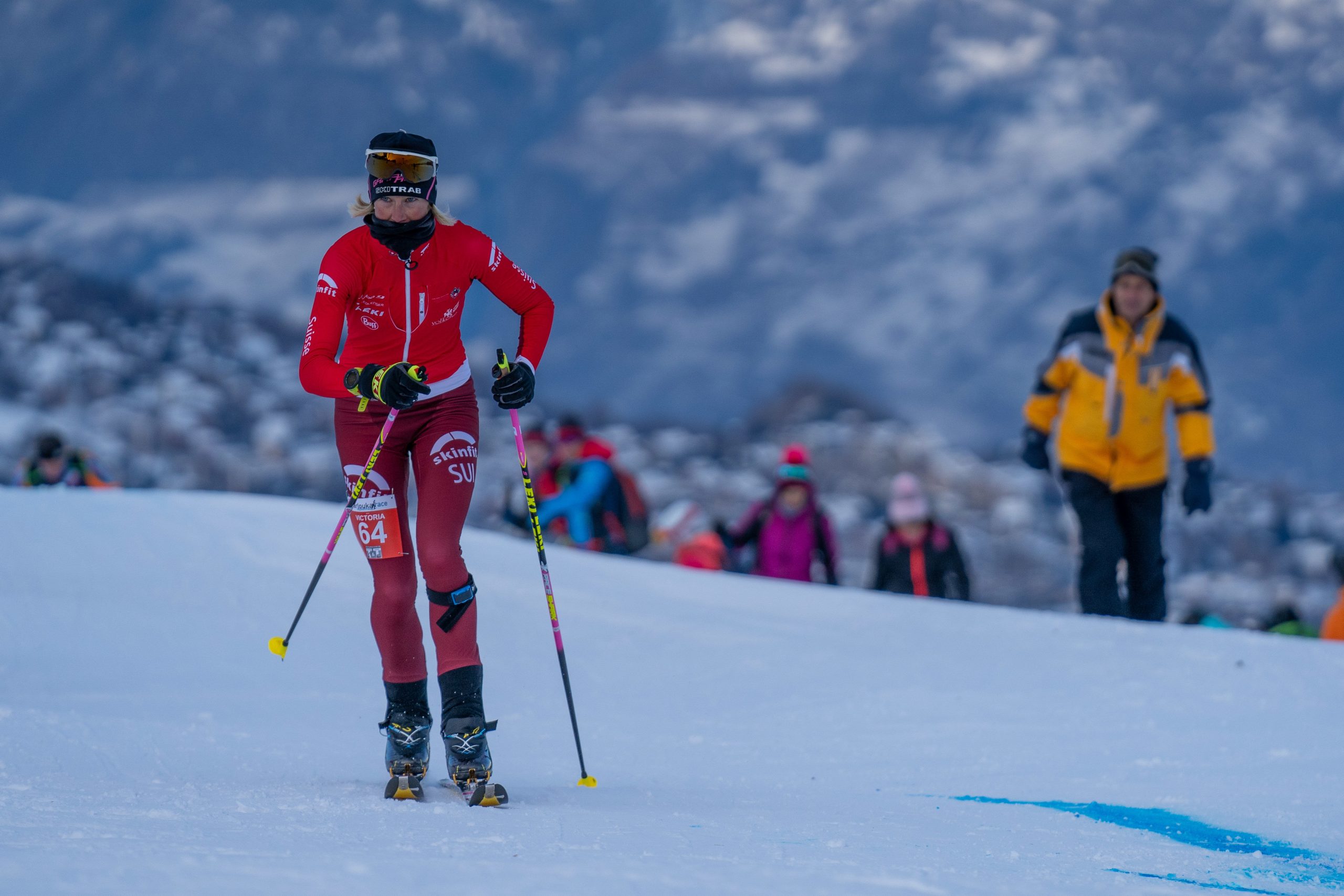 Victoria Kreuzer, Siegerin im Vertical.