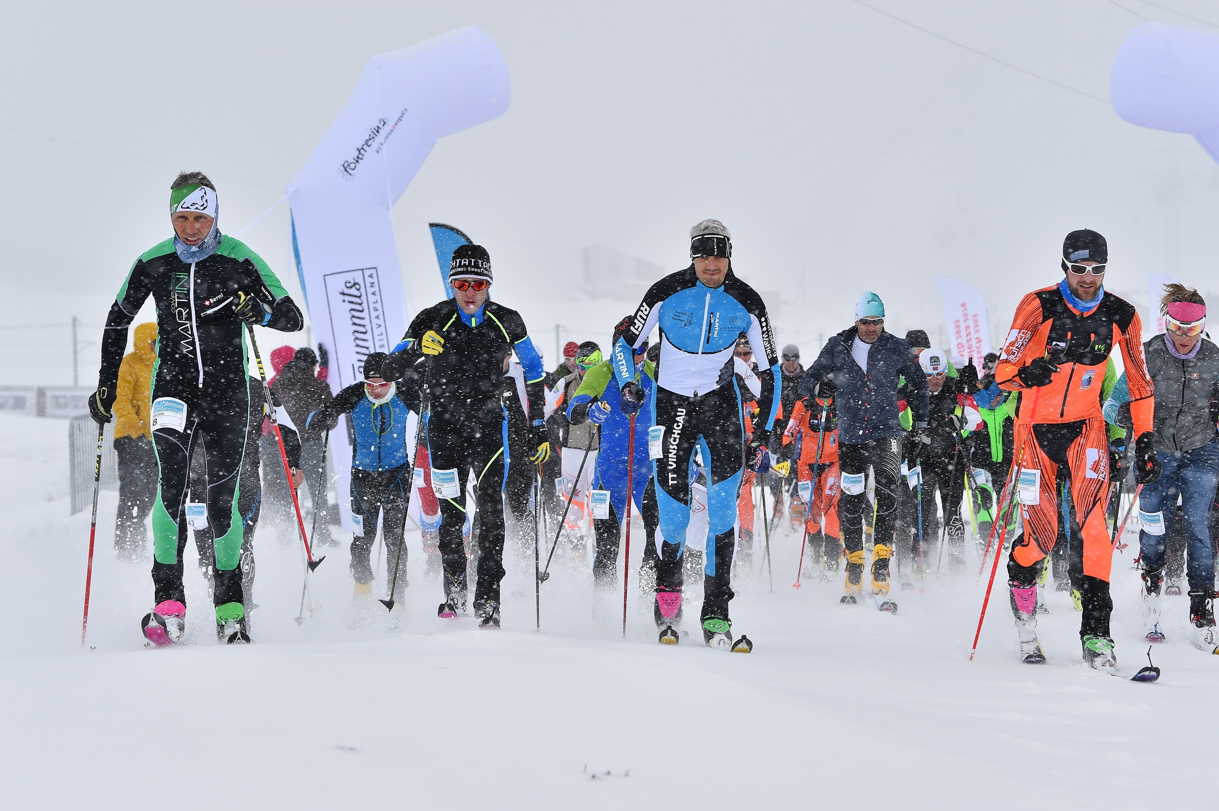 3-summits Lagalb, Skitourenrennen, Pontresina, 777 HM, 4.7 Km
